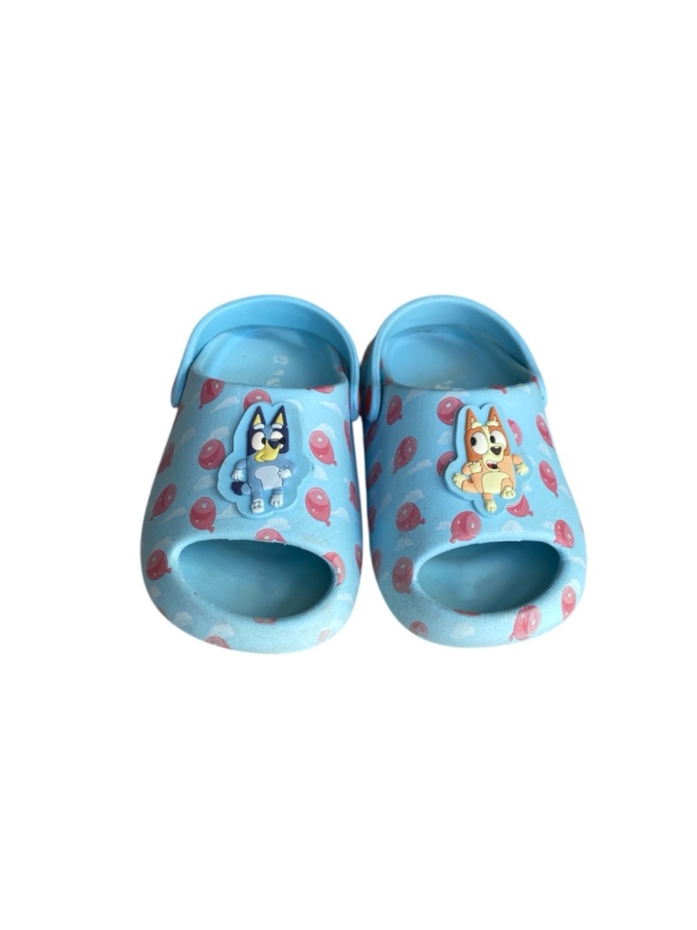 Disney Bluey Youth 9/10 Croc Style Slip On Sandals